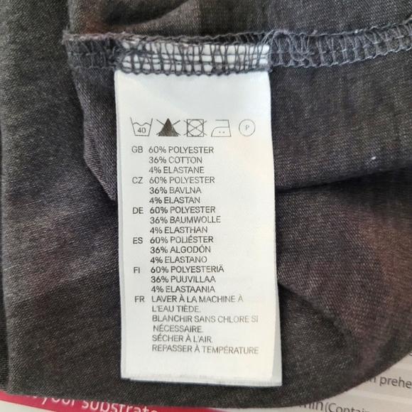 🤗Divided Black and Grey Stripe Sleeved Dress /Cotton Blend/Free Gift - Picture 5 of 7